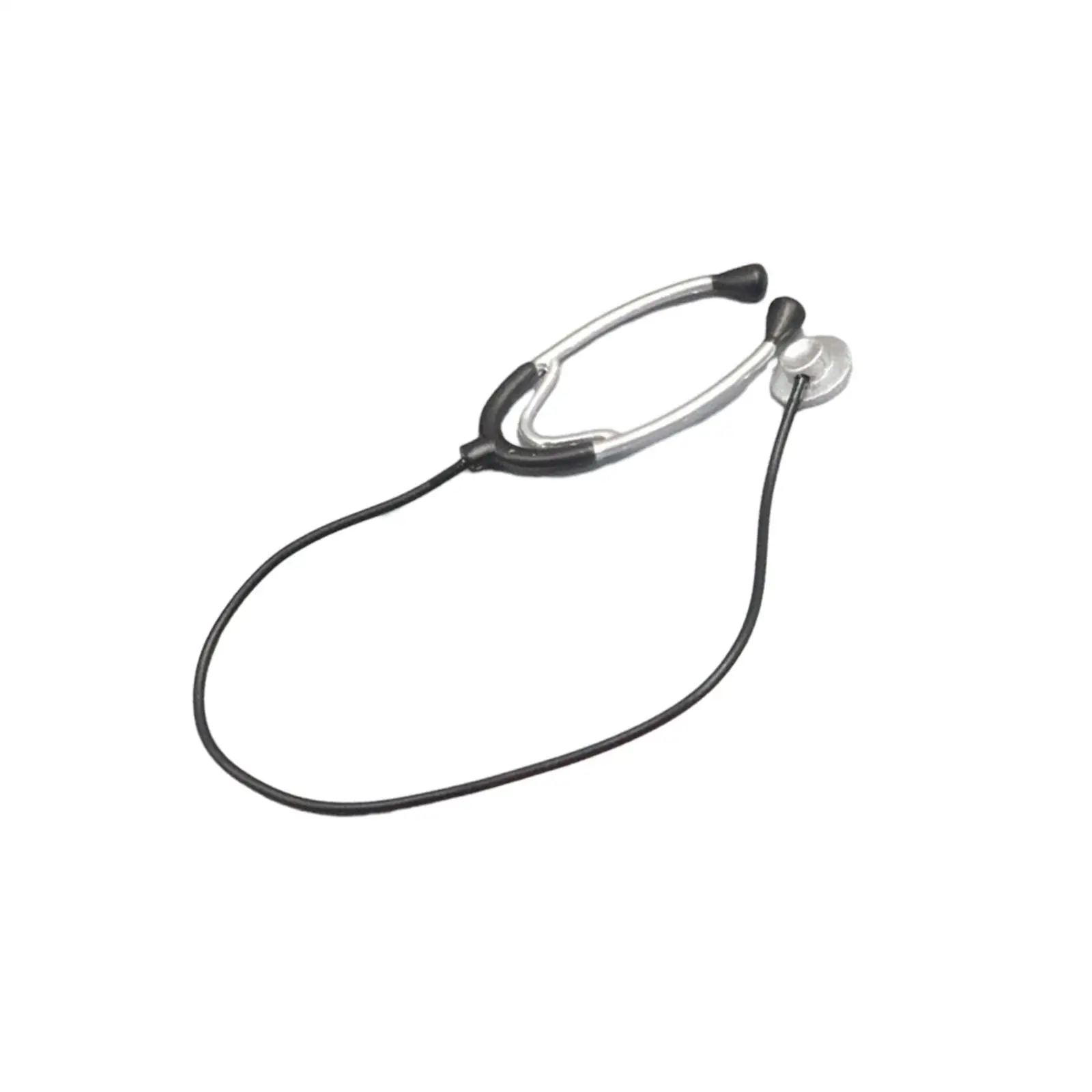 

1/6 Scale Stethoscope Model Simulation BJD Doll Parts Adults Xmas Gifts