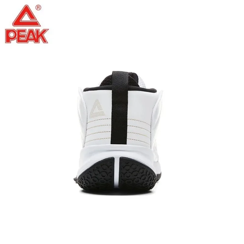 PEAK Lan Cut Men's Basketball Shoes 2024 Spring and Autumn New Fashion Comfortable Elastic Wear-resistant Men's Casual Sneakers