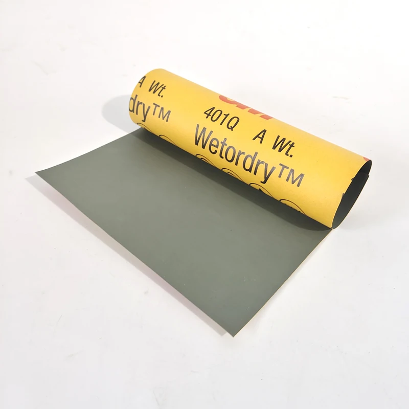 3M 401Q Beauty Sandpaper 2500 Grit Car Paint Scratch Polishing Sanding 139/228mm Water Ground Fine Sandpaper