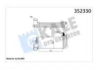 Store code: 352330 for TURBO radiator C MAX II FOCUS III TRANSIT CONNECT TOURNEO CONNECT 1.5TDCI 11