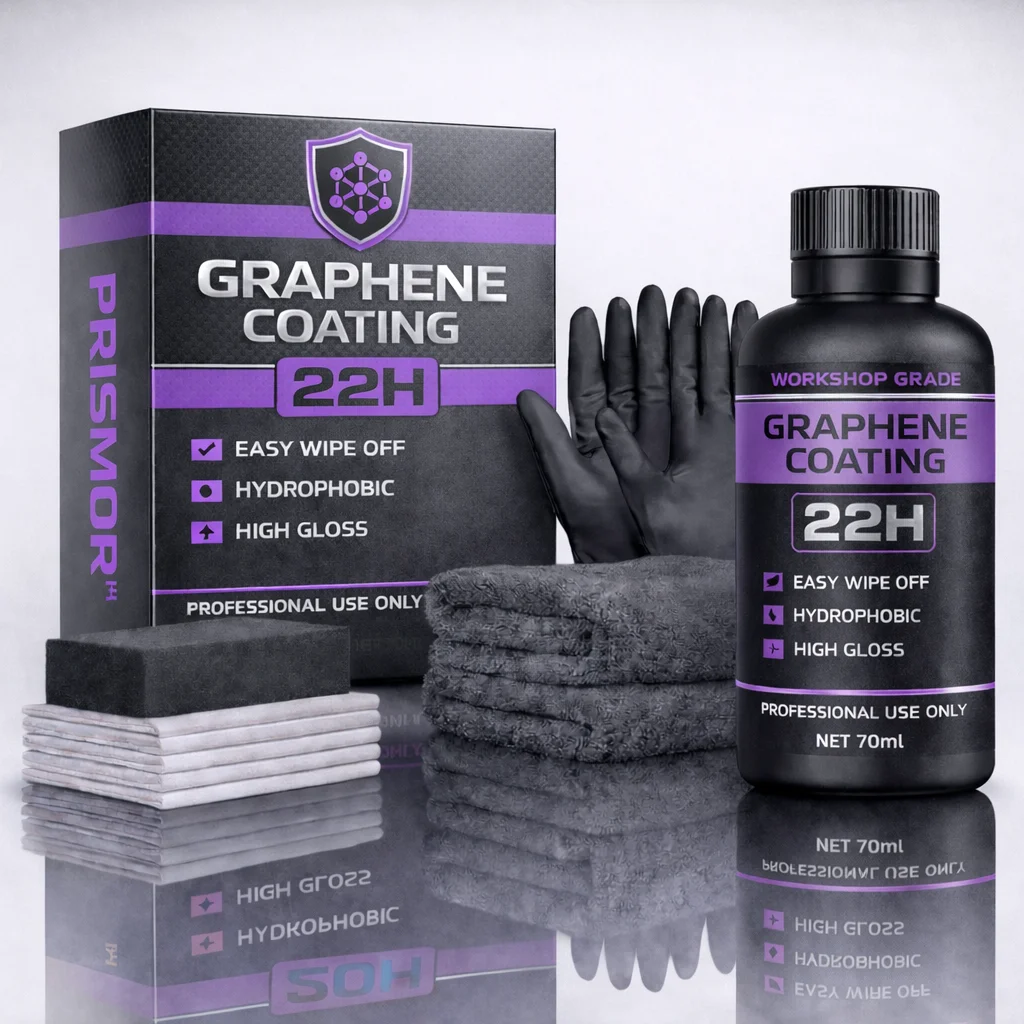 

Graphene Ceramic Coating 22H – Hydrophobic Car Paint Protection Coating Scratch Repair High Gloss Durable