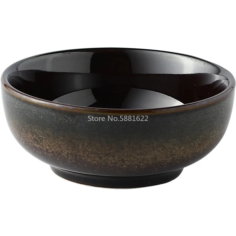 Japanese Style 4.5 Inch Bowl Ceramic Rice Bowl Home Small Soup Bowl Eat Bowl Noodle Bowl Sushi Daily Restaurant Tableware