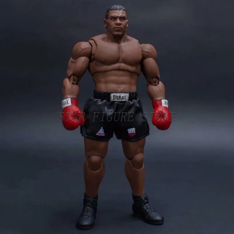 النهائي الجولة مايك تايسون عمل الشكل العاصفة اللعب 18 سنتيمتر تحصيل نموذج دمية بولي كلوريد الفينيل المنقولة الحلي تمثال لهدايا الطفل #4