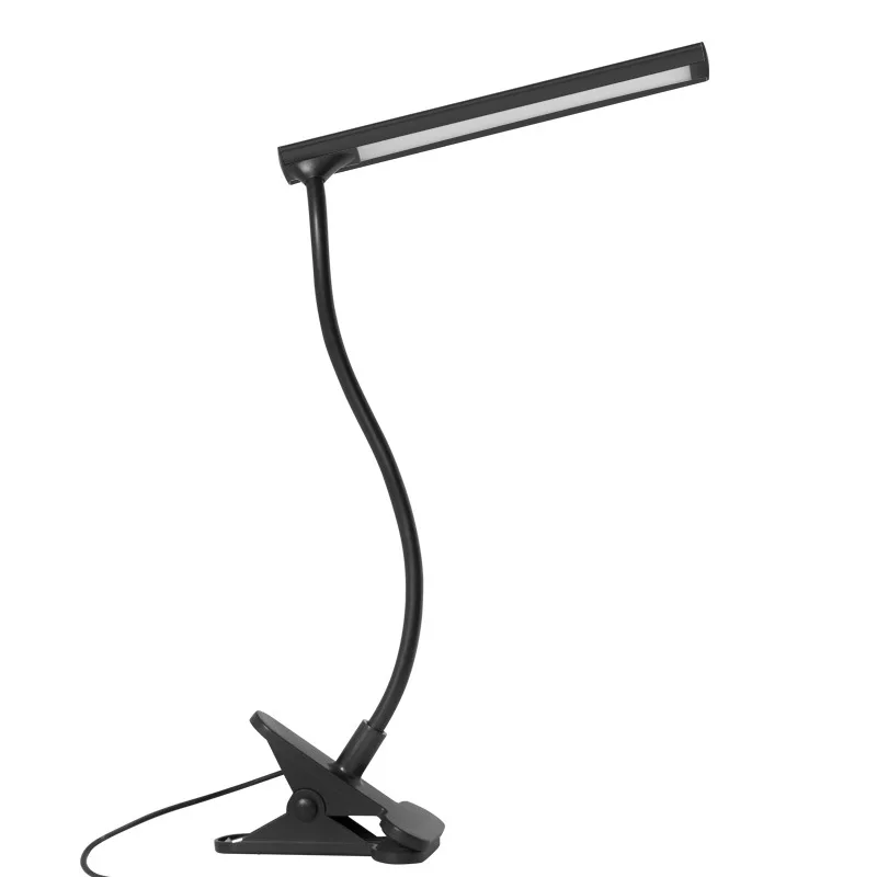 Lampa przenośne biurko USB 3-biegowa lampa do sypialni do nauki ochrony oczu lampka nocna LED modne i proste