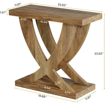 10 best sales Beistelltisch aus Holz - №8