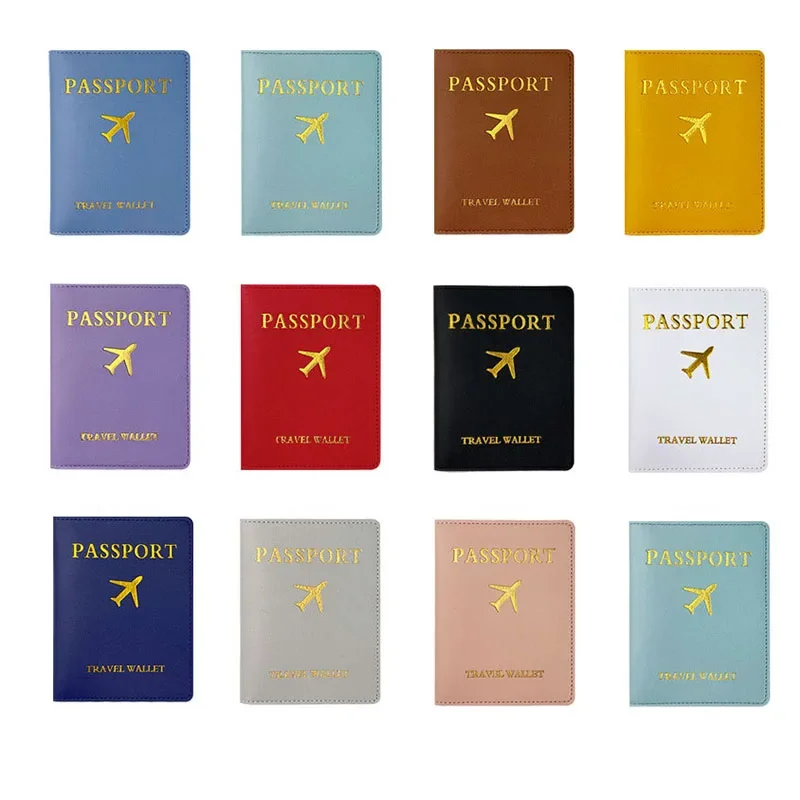 Travel ID&Document Protector Passport Holder New Women Men Travel Credit Card Holder Travel Passport Cover Protective Card Case