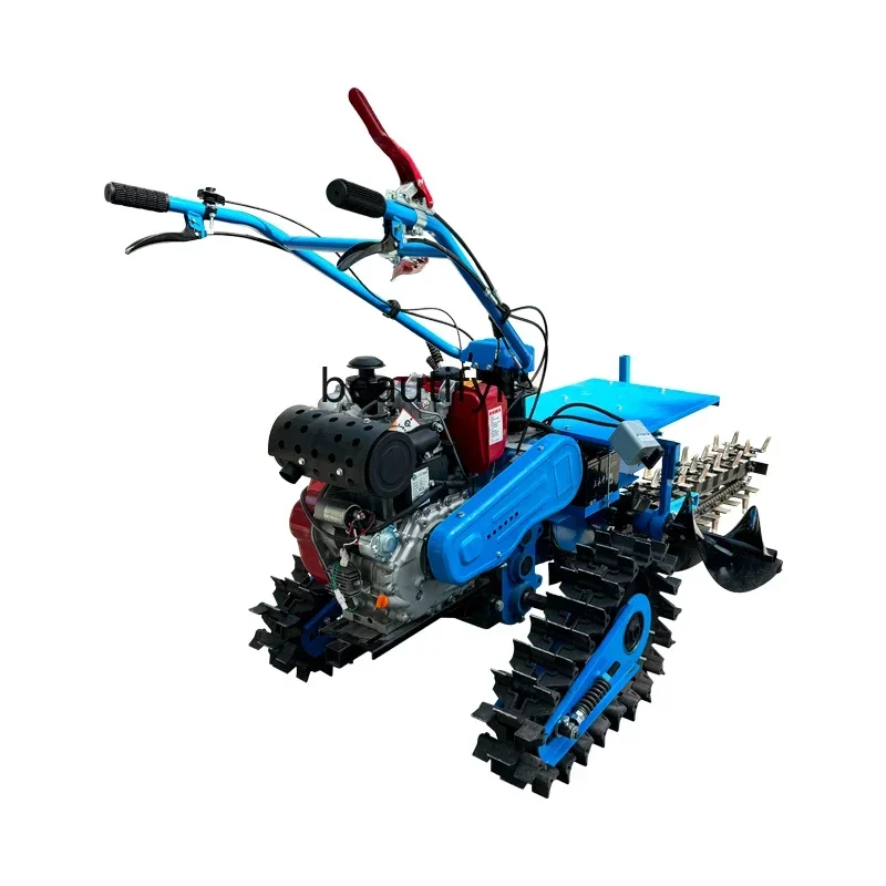 A55 Chain trenching machine Agricultural hydraulic cultivated land orchard hard ground cable pipeline trenching and grooving mac
