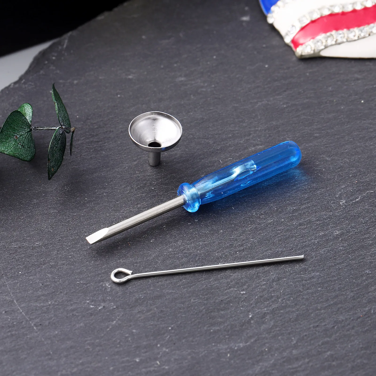 1Set Mini Funnel Stainless Steel Urn Filler Kit Cremation Jewelry Ashes Filling Tool Bone Ash Keepsake Mini Funnel Set