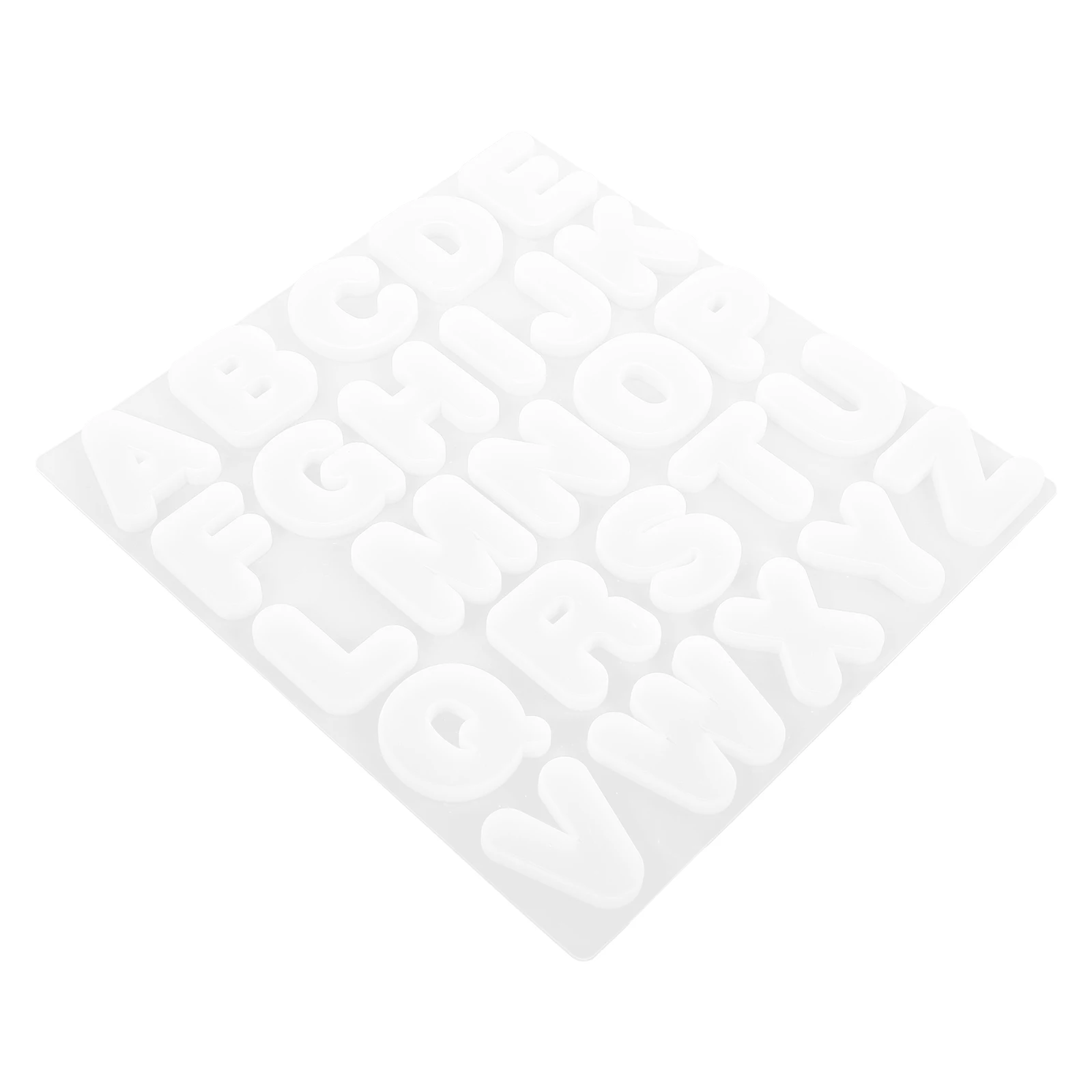 

Letter Stencil Crafts Making Mold Silicone for Resin Keychains Earrings Reusable Silica Gel Molds
