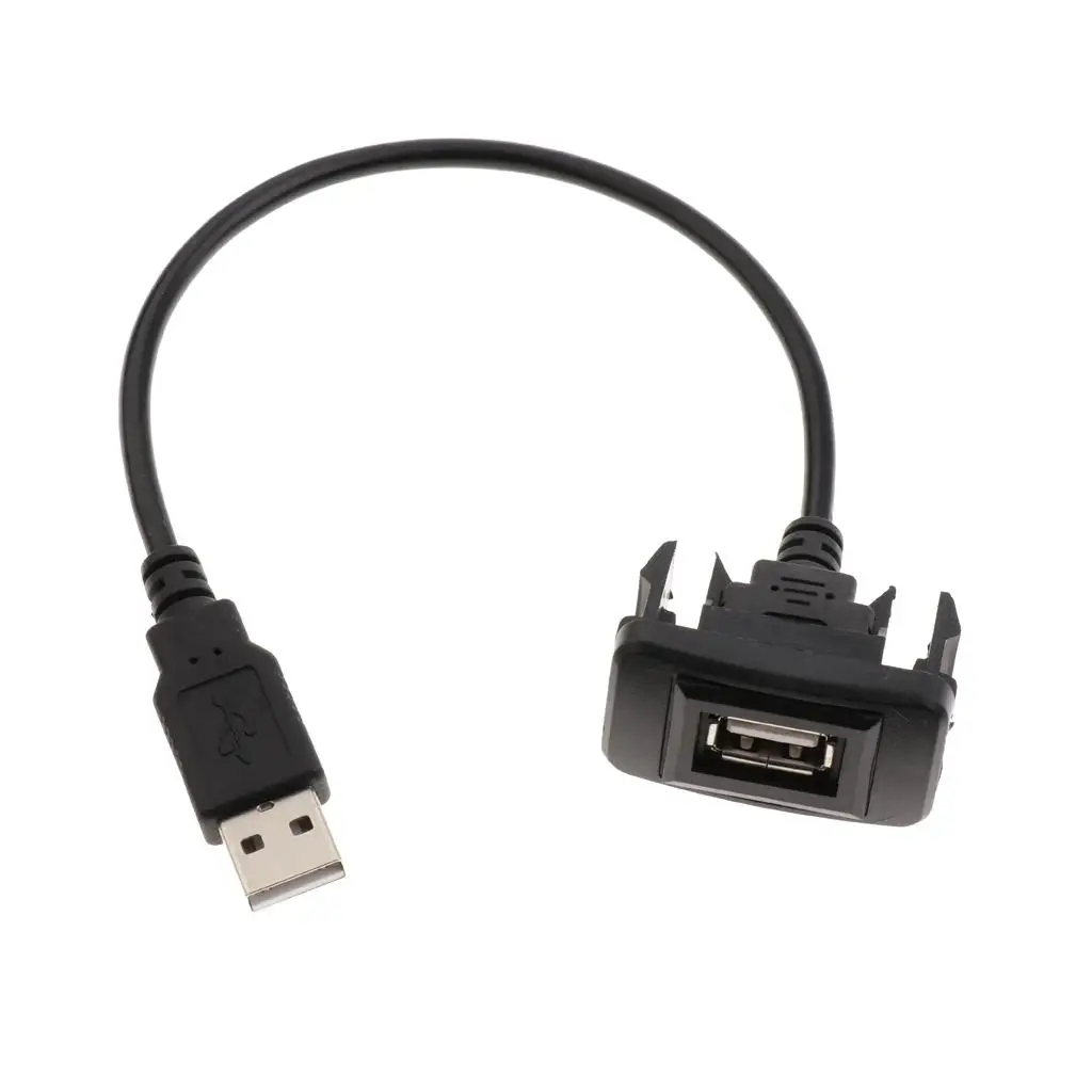 2.7m BLACK USB EXTENSION CABLE MALE TO FEMALE SOCKET PC LAPTOP COMPUTER