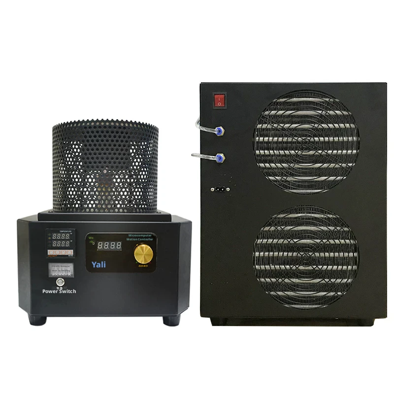 NEW Medium Frequency Melting Furnace, Temperature controlled, gold/silver/copper/aluminum melting+water cooling machine+crucible