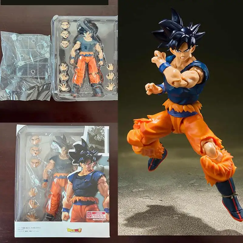 Dragon Ball Figures Super Son Goku Migatte No Goku Kizashi Action Figure Gbz Joint Movable Collection Doll Birthday Gift