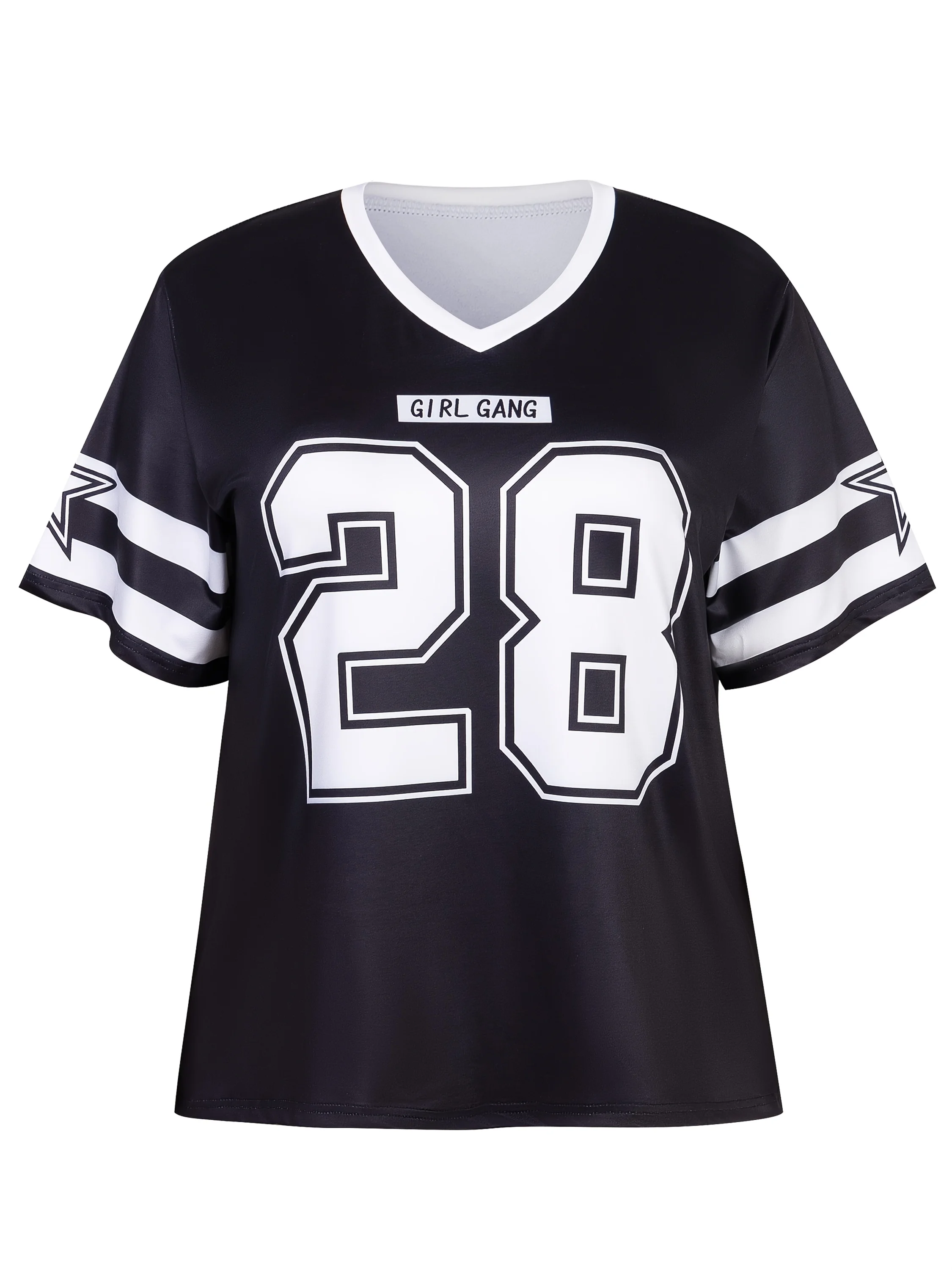 

2025 Summer New Women Plus Size V-neck Short Sleeved T-shirt Women Casual Sports T-shirt Quick Drying and Comfortable T-shirt