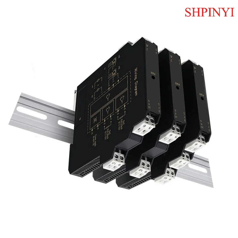 THS-IP Industrial Grade Current Input Isolator, 35mm DIN Rail, 1-5V Conversion, Stable Performance for Power Industry