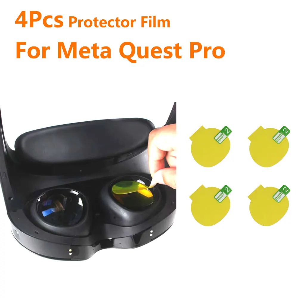 Lens Film VR Screen Protectors for Meta Quest Pro Film Headset Helmet Anti Scratch Lens Protector Cover VR Glasses