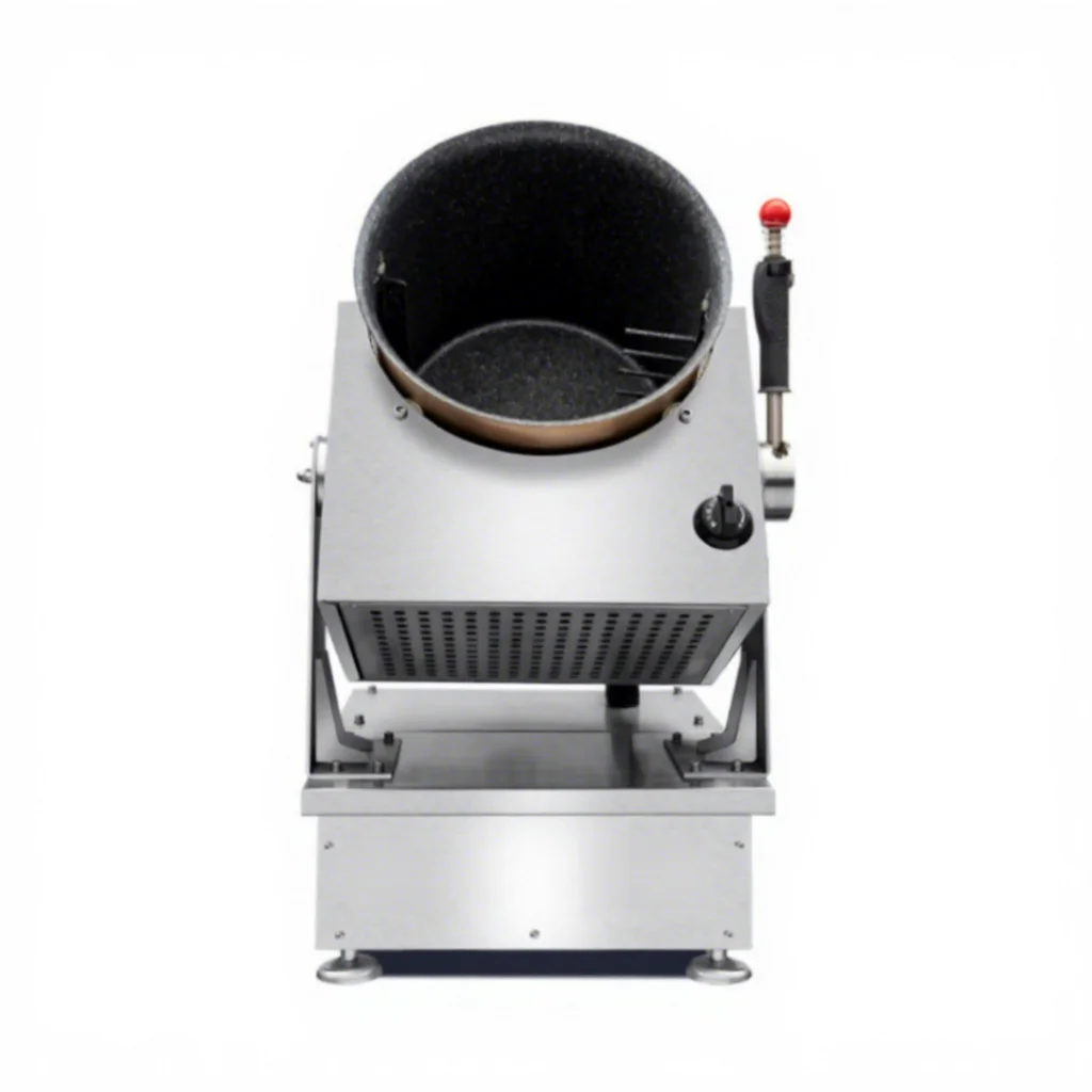 for 4-Speed roller angle adjustable commercial restaurant industrial kitchen Chinese drum frying pan wok wok