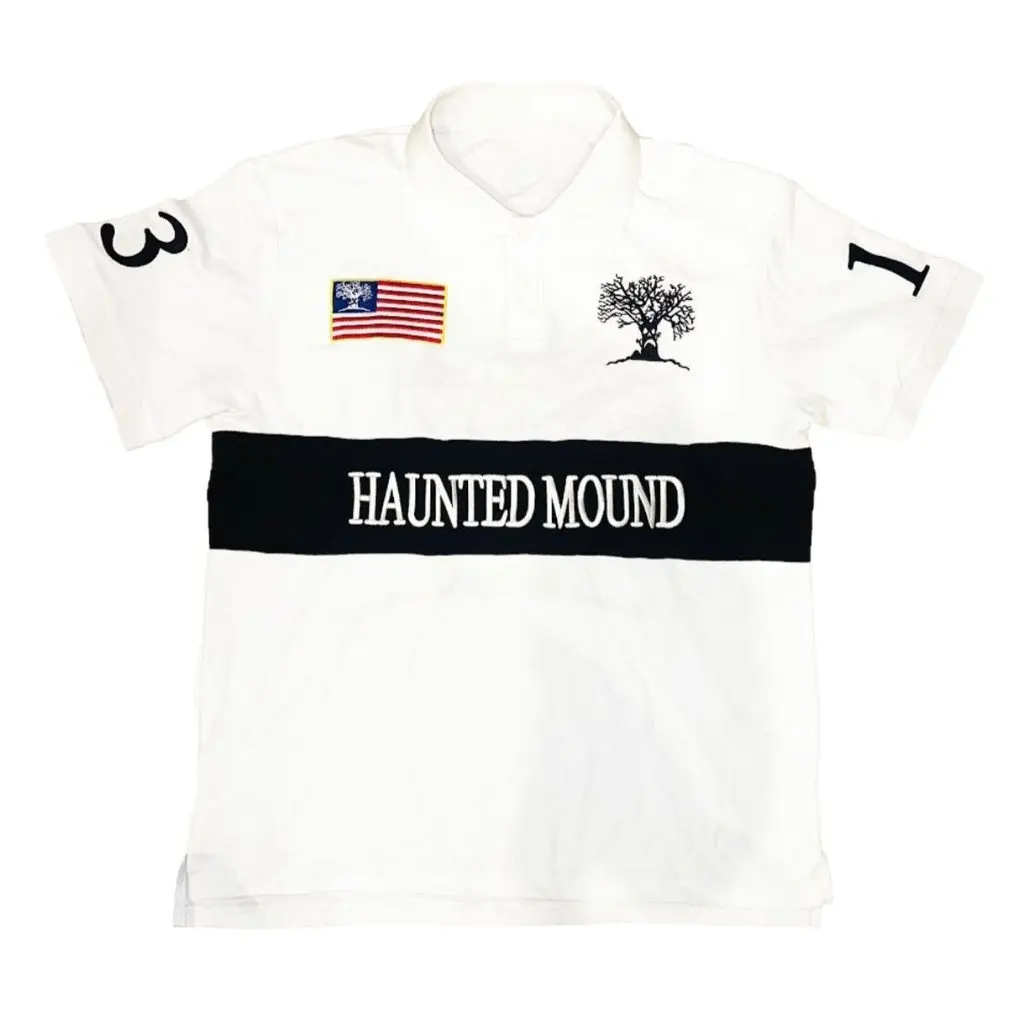 

Men's And Women's Casual Polo Shirt European American Style Summer Outdoor Sports Top Three-Dimensional Embroidery Pattern