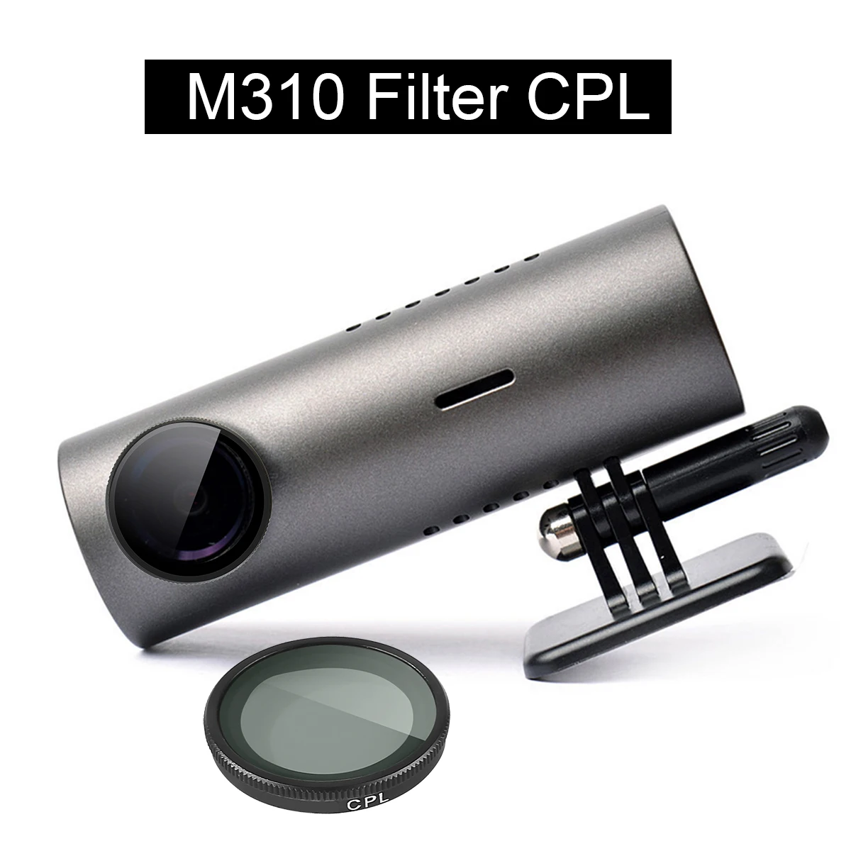 for 70mai Dash Cam M310 HD Lens Dust Protection Anti Glare CPL Filter  for 70mai M310 VHB Sticker