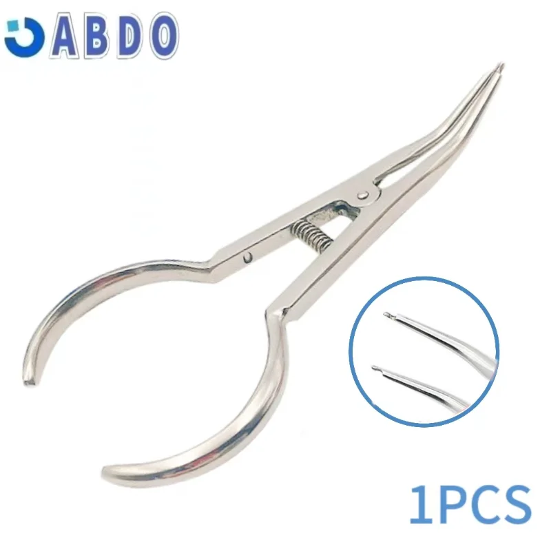 

Orthodontics Dental Separator Placing Circle Pliers Elastic Ligature Ties Forceps Tool 1Pc