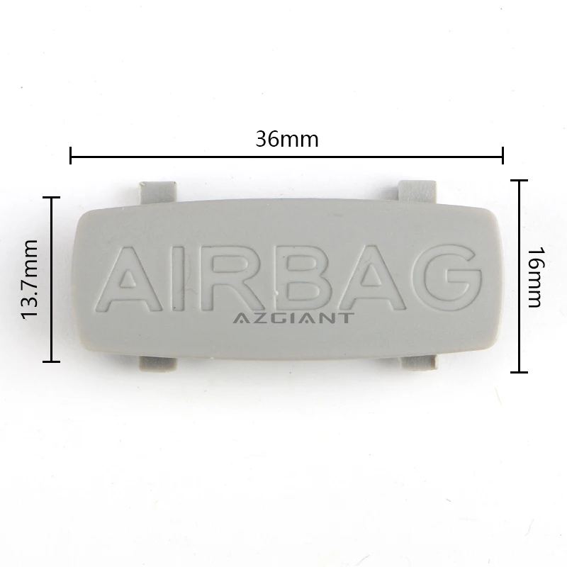 1pc Cap Safety Sign A B Pillar for Volkswagen CC, B7, MAGOTAN, Sagitar, Tiguan Golf 6 AIRBAG Standard Blanking Cover