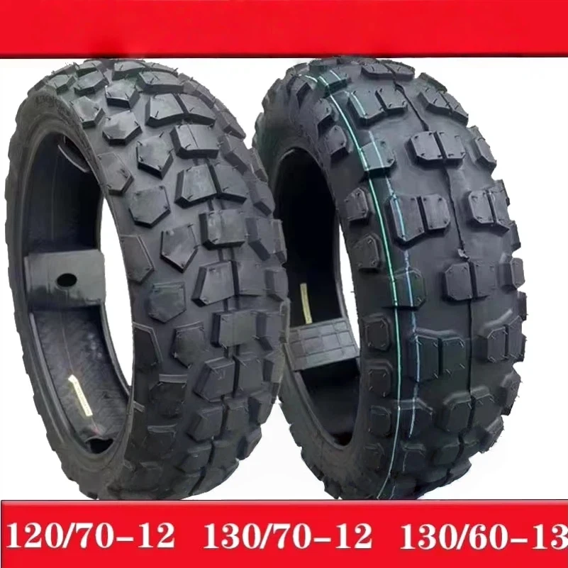120/130/7012 Schnee-Anti-Rutsch-Offroad-Reifen, geeignet für kleine Roller mit M3Z5 Falcon 130-60-13 Vakuumreifen