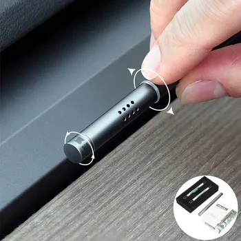 מרקחת אוויר לרכב טסלה מודל 3/Y/3+ מקל ארומתרפיה לוח מחוון אורנמנט יציאת אוויר דיפיוזר בושם מוצק קישוט