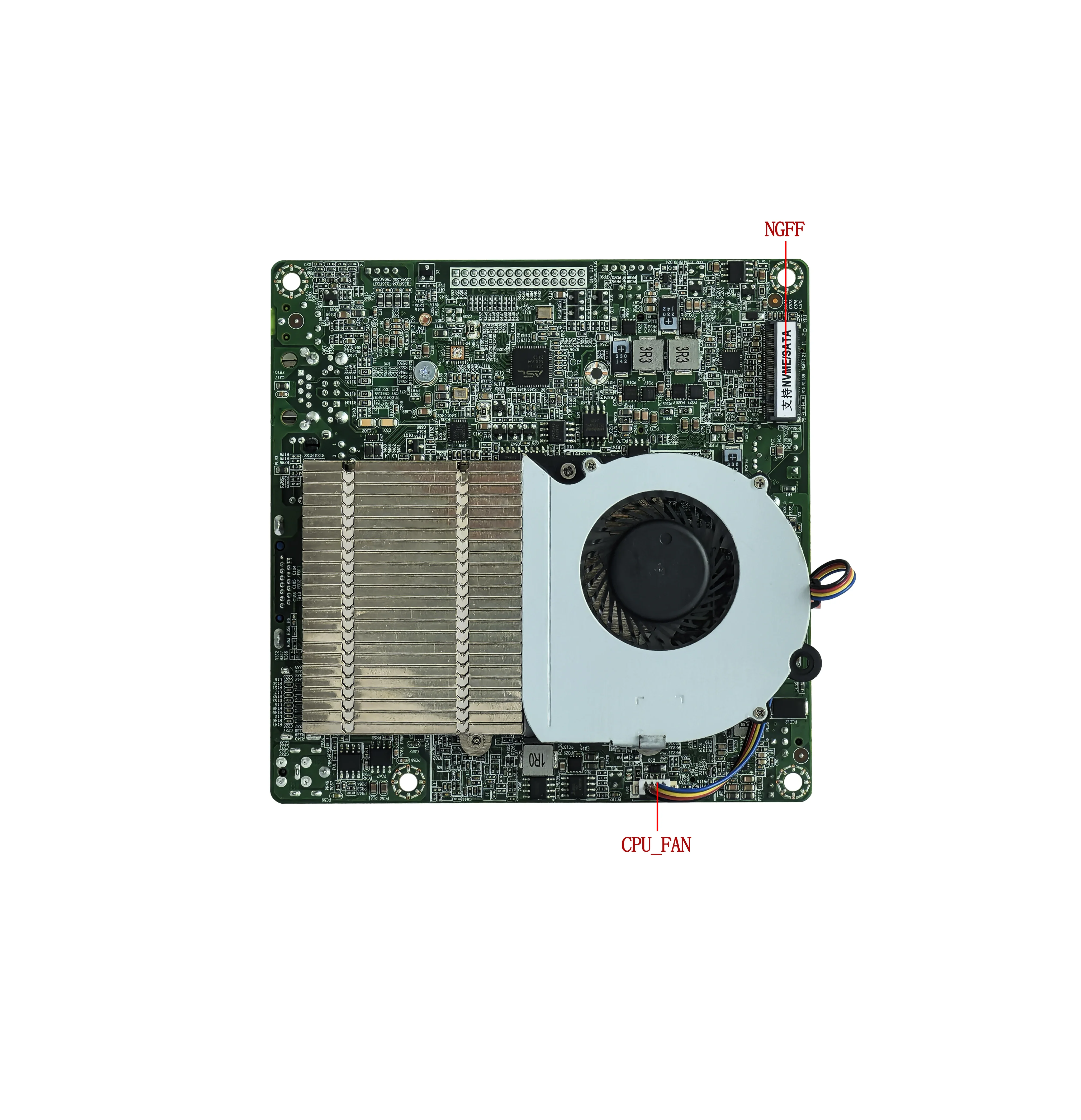 เมนบอร์ด ELSKY รุ่น NANO8U พร้อมโปรเซสเซอร์ I7 รุ่นที่ 8 ชิปเซ็ต Whiskey Lake รองรับ PCIE BGA1528