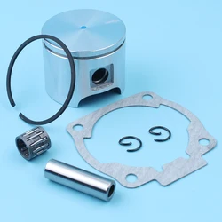46mm Piston Ring 10mm Pin Circlip Needle Bearing Kit For Husqvarna 51 55 Rancher EU1 Jonsered 2054 2055 Chain Saw 503608171