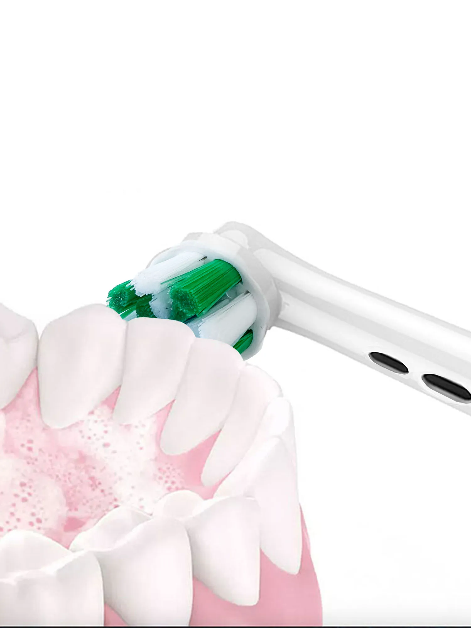 4 قطعة رؤوس فرشاة الأسنان البديلة المتوافقة مع براون أورال B iO 3 4 5 6 7 8 9 10 سلسلة فرشاة الأسنان الكهربائية