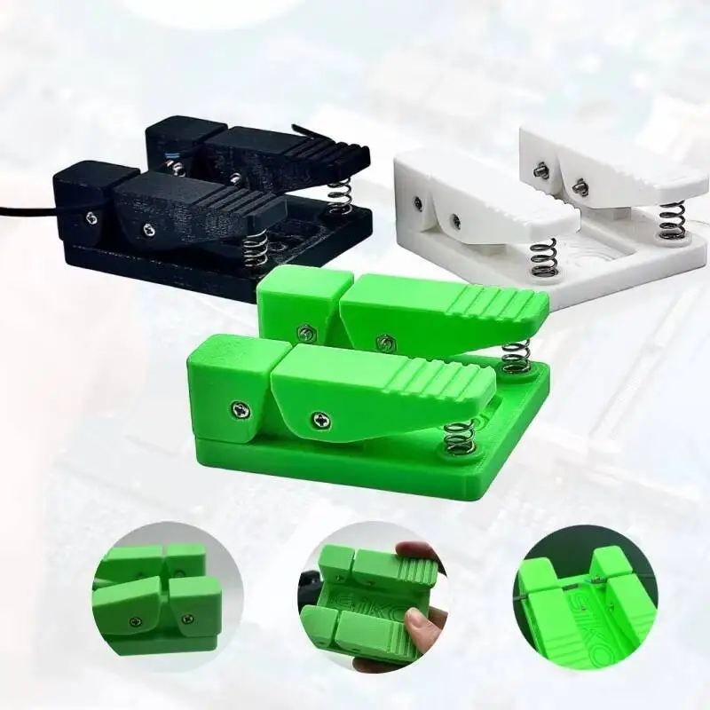 Dispositivo de solda resistente a altas temperaturas para braçadeiras de cabo de fio grosso e fino ferramentas de reparo de soldagem operação mãos-livres