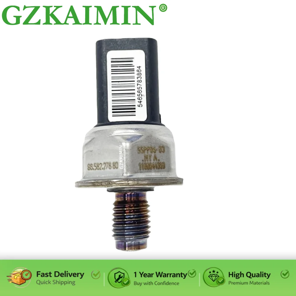 

Fuel Rail Pressure Sensor 55PP06-03I 9658227880 1920GW For Peugeot 307 206 Citroen C1 C2 C3 C4 Xsara Berlingo Picasso 1.4 1.6 HD