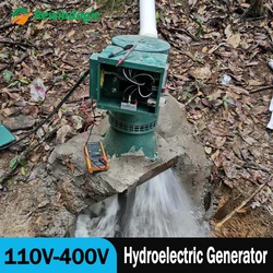 Single-Phase Exciter 50KW 220V 400V Water Turbine Water Turbine Three-Phase Excitation Single Oblique Strike Hydropower Station