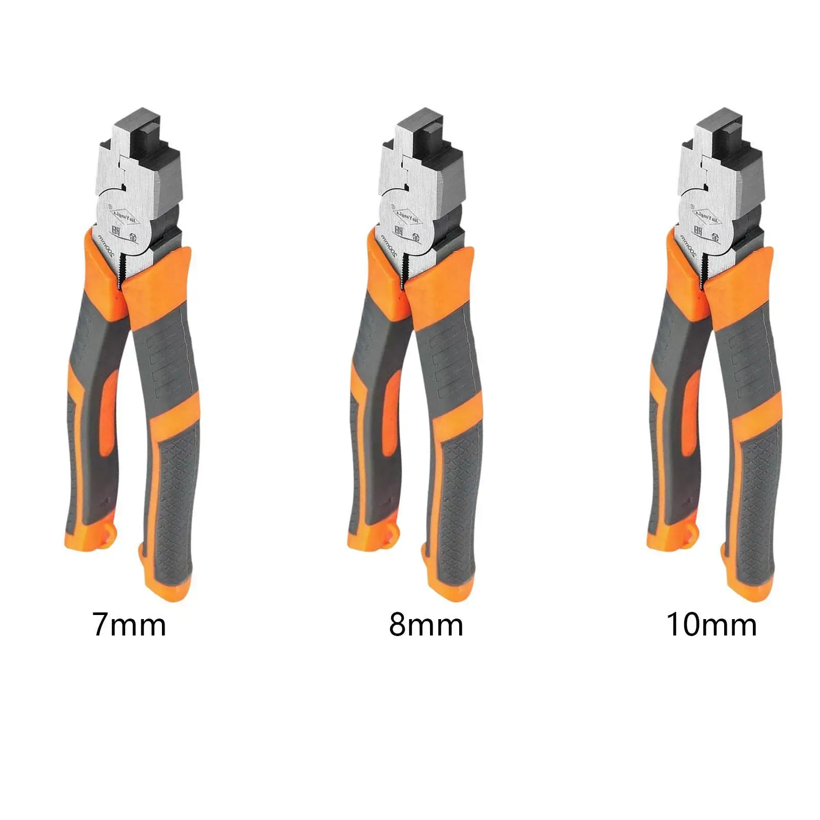 Cisailles manuelles à trous carrés, acier à haute teneur en carbone, pince décorative à ainage de proximité