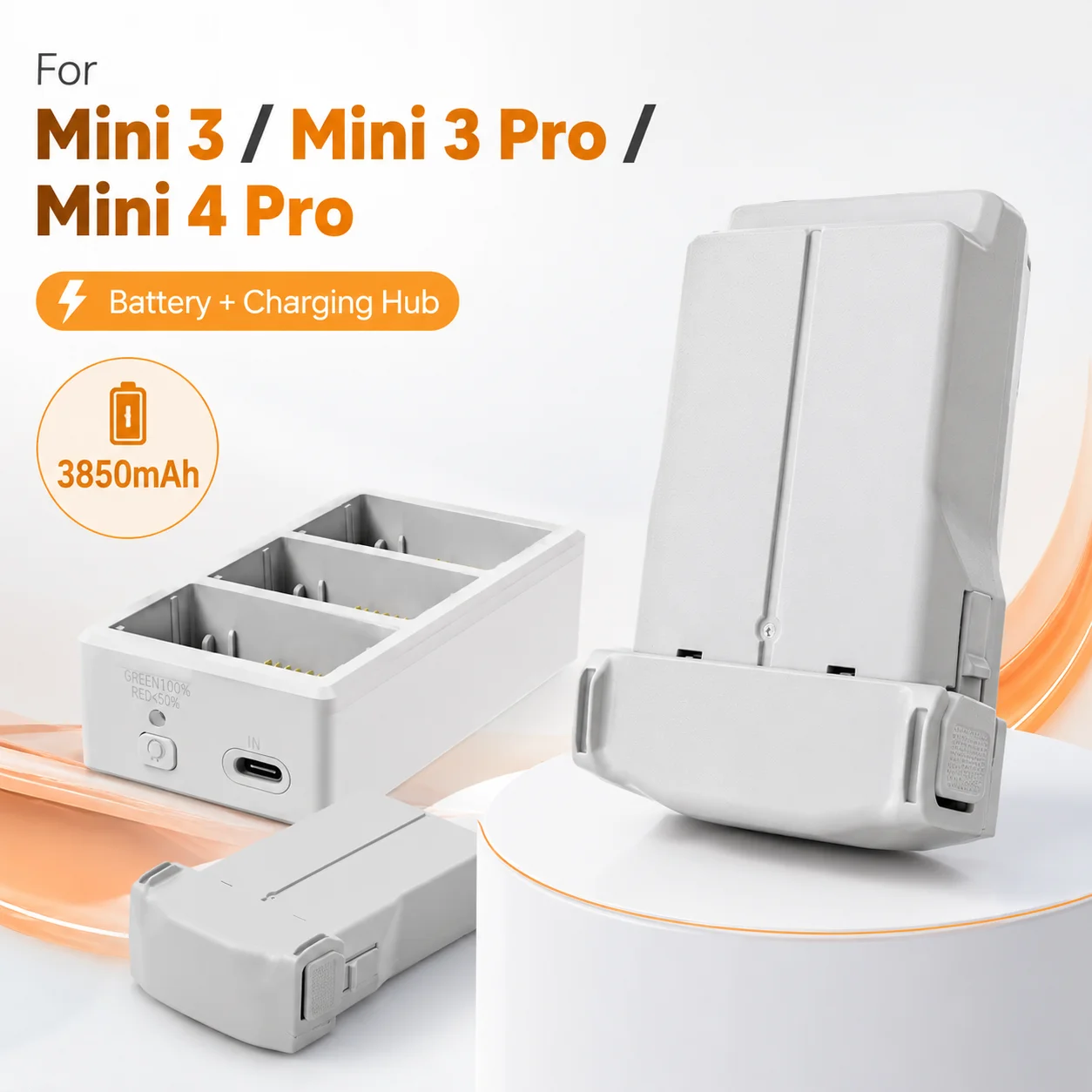 Dji Drone Mini 3 - Batería de Vuelo Inteligente de 3850