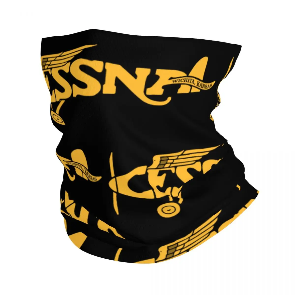 

Манишка-гетра с логотипом Cessna, маска для лица унисекс с принтом, шарф, теплая повязка на голову, ветрозащитная походная маска
