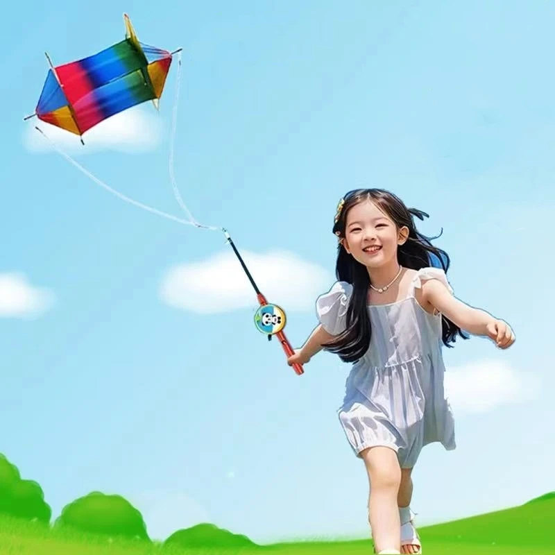 ว่าวหมุนได้ 3 มิติ ของเล่นว่าวสำหรับเด็ก ว่าวกลางแจ้ง ว่าวรูปงู ว่าวโชว์ ว่าวกีฬา ของเล่นว่าวสำหรับเด็กในสวน พร้อมสายว่าว