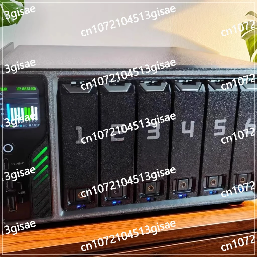 

Пользовательские NAS Совместимы с несколькими системами Стойка для жестких дисков N305 2.5G M.2