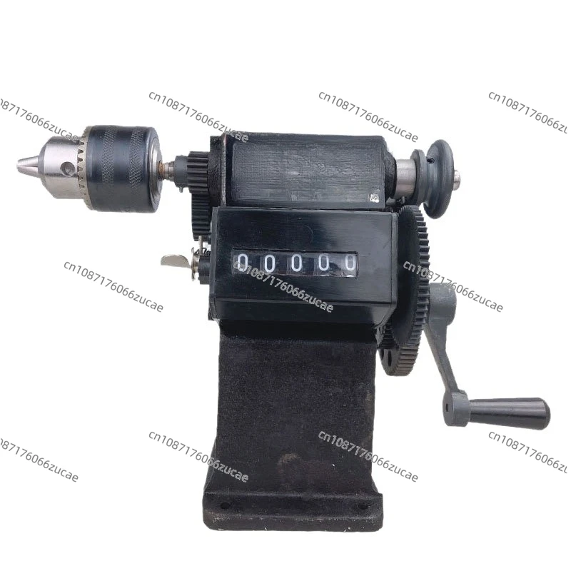 

1 шт. NZ-1 ручная счетчик-намотка железная шестерня машина домашняя модификация с патроном