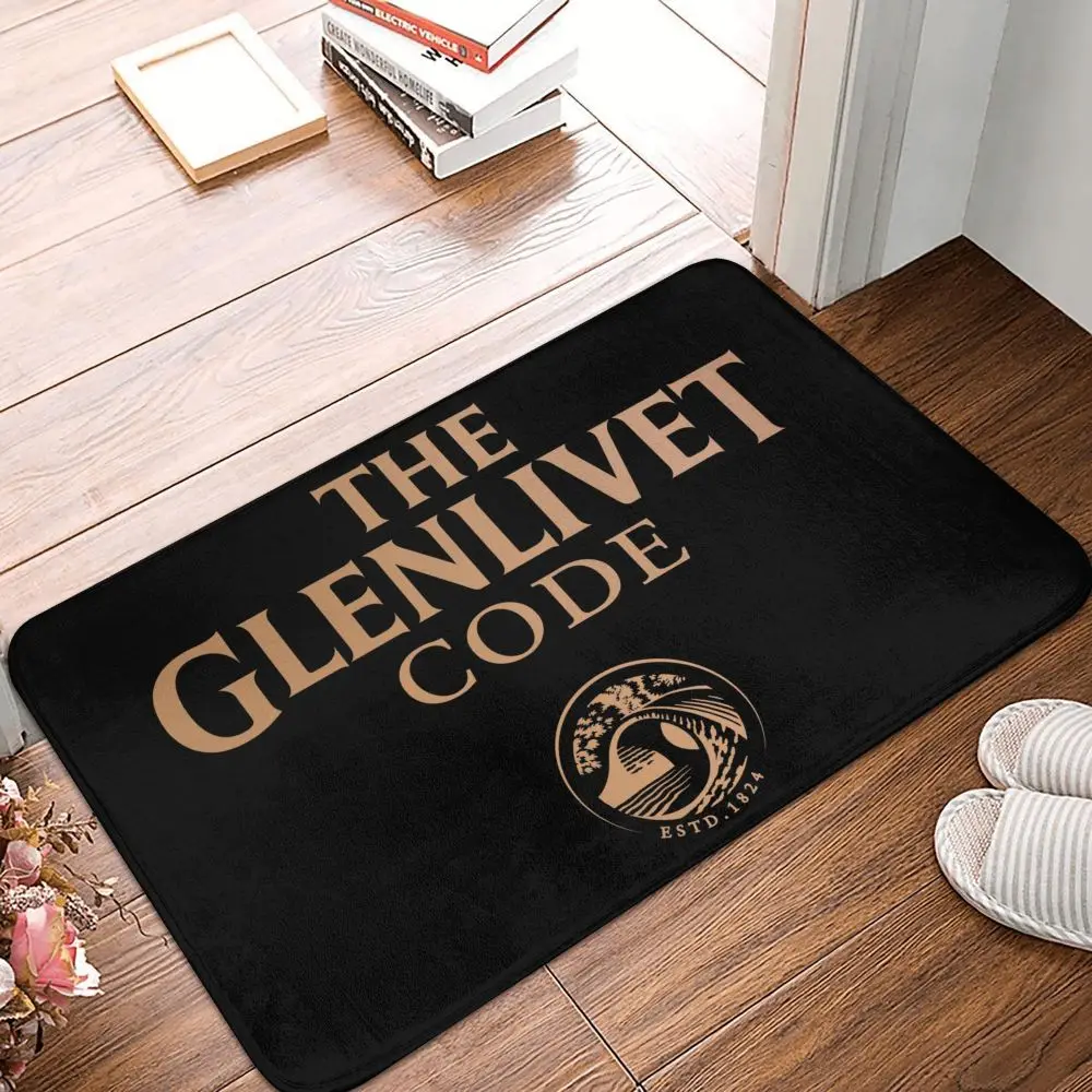 Nuevo Felpudo Glenlivet, alfombrilla para el hogar, alfombrilla absorbente súper suave para puerta de baño, alfombrilla para puerta de entrada