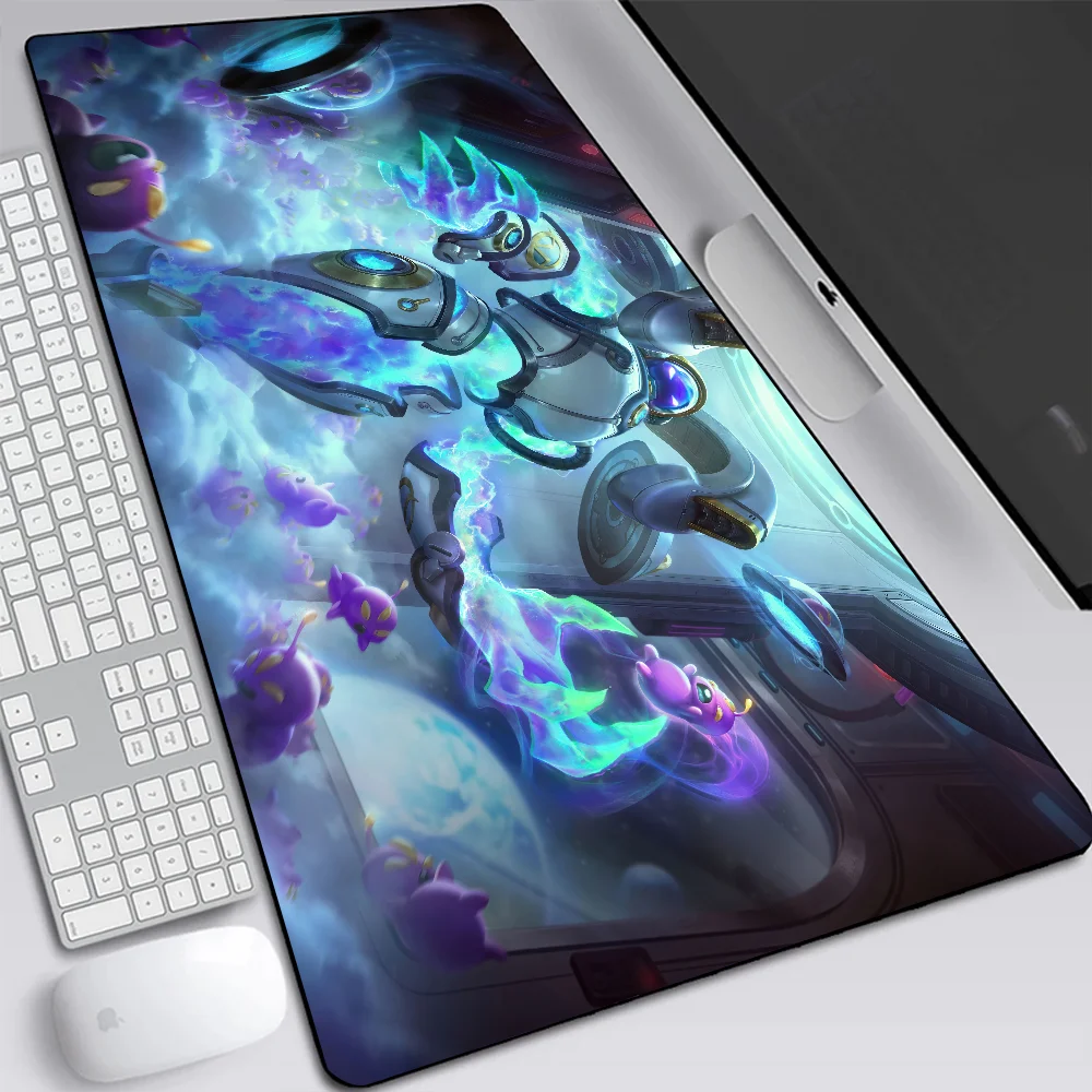 Tapis de souris League of ATIONS End Xerath Large Gaming, ordinateur portable, souris, sous-média, bureau, clavier, bureau, polymères PC Gamer