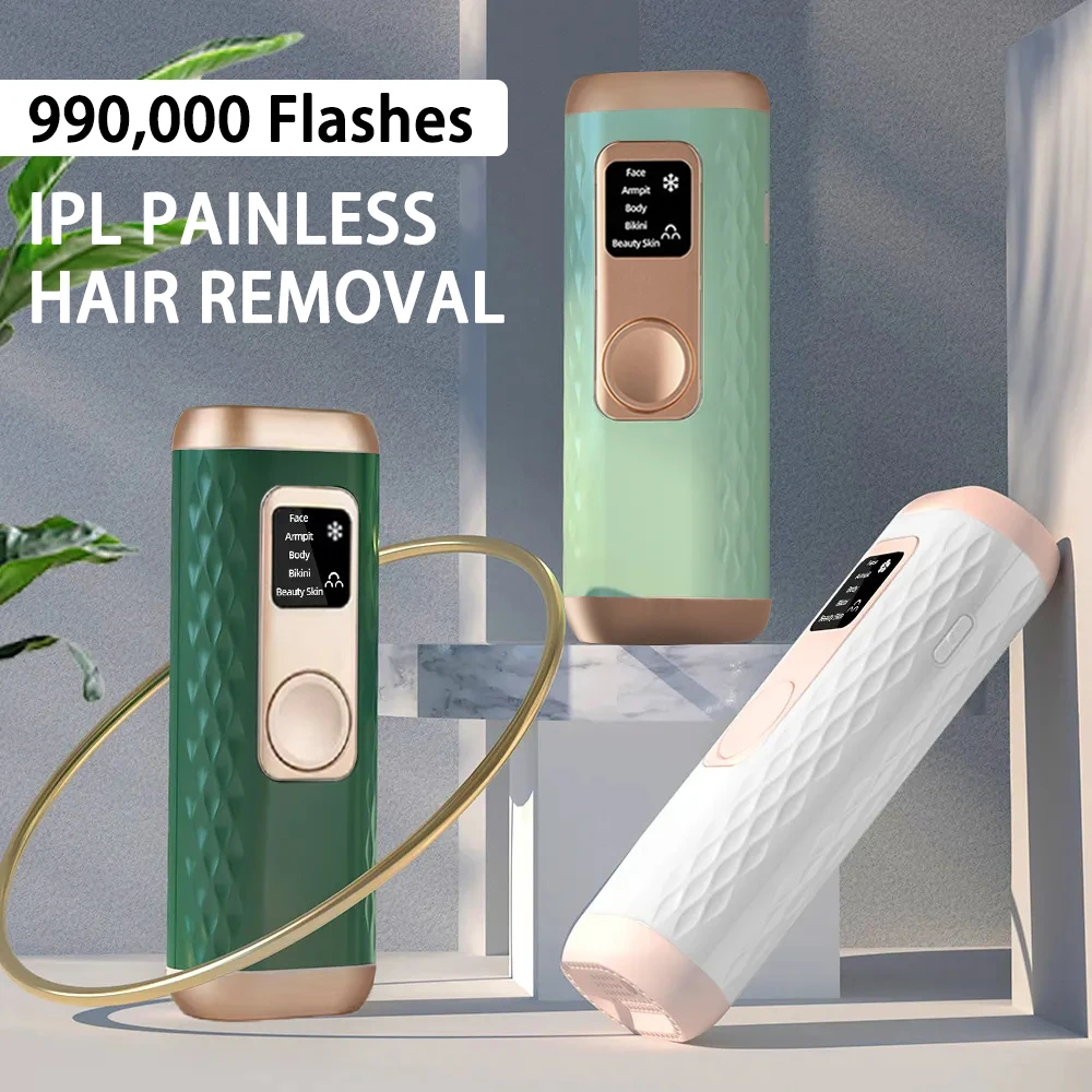 

Bikini Line 999999 Flashes IPL Depilator Laser Epilator Painless For Women Hair Removal Home Use Devices