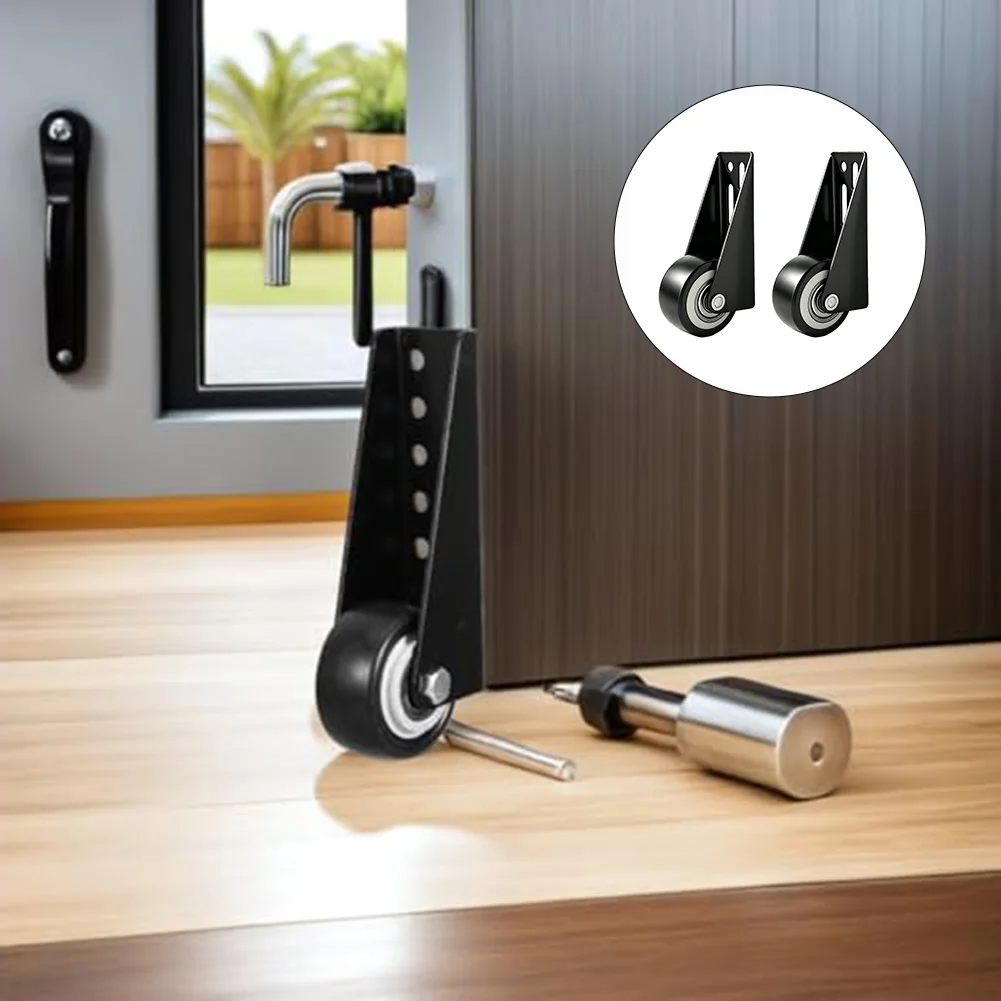 2PCS Sliding Door Bottom Support Roller for Patio Doors Cabinet Doors Fence Doors Construction for Long Term Use
