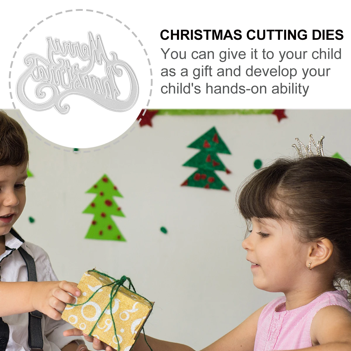 

2pcs Metal Cutting Dies Stencil Template Mould For Christmas Craft Diy Scrapbooking Wedding Cards Making Tool Alphabet Design