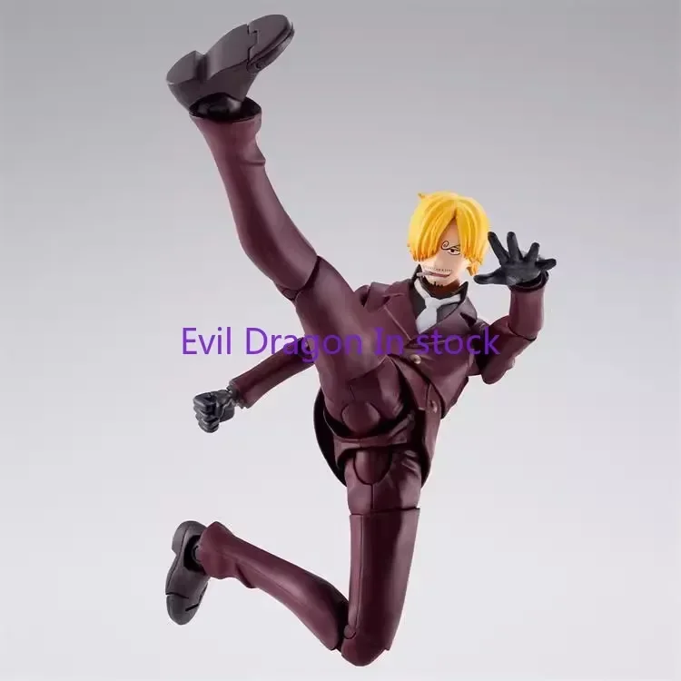 ألعاب بانداي أصلية 100% قطعة واحدة SH Figuarts SHF Sanji Raid on Onigashima أنيمي ألعاب قابلة للجمع