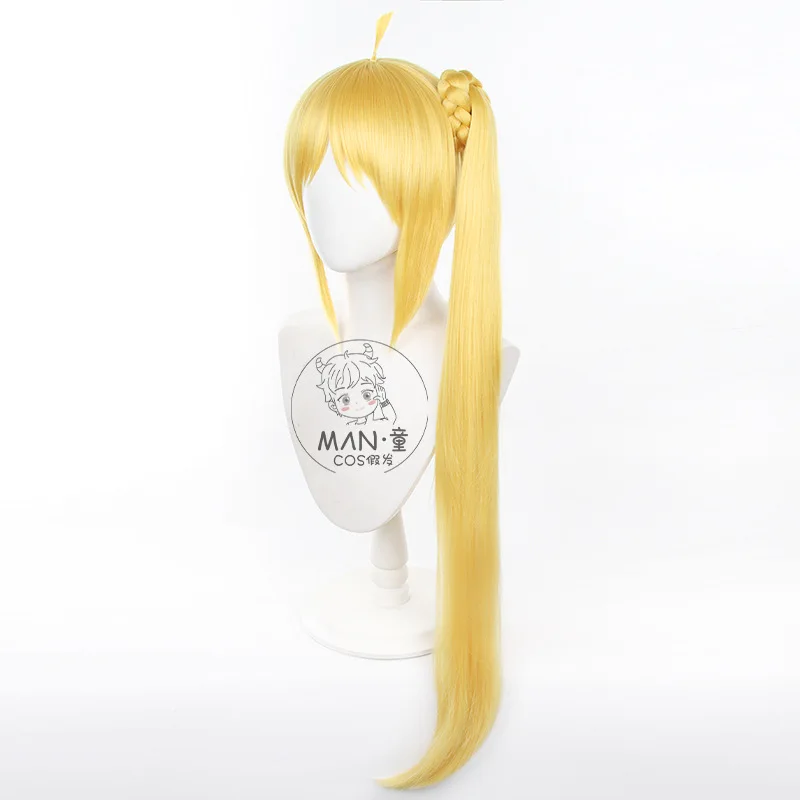 Bocchi la Roche! Nijika Ijichi Cosplay perruque séparée tigre pince queue de cheval Simulation cuir chevelu Halloween