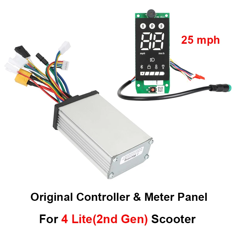 

Original Controller Meter Panel Diasplay 25km/h without Turning Light for XM 4Lite 2nd Gen Electric Scooter Replacement Parts