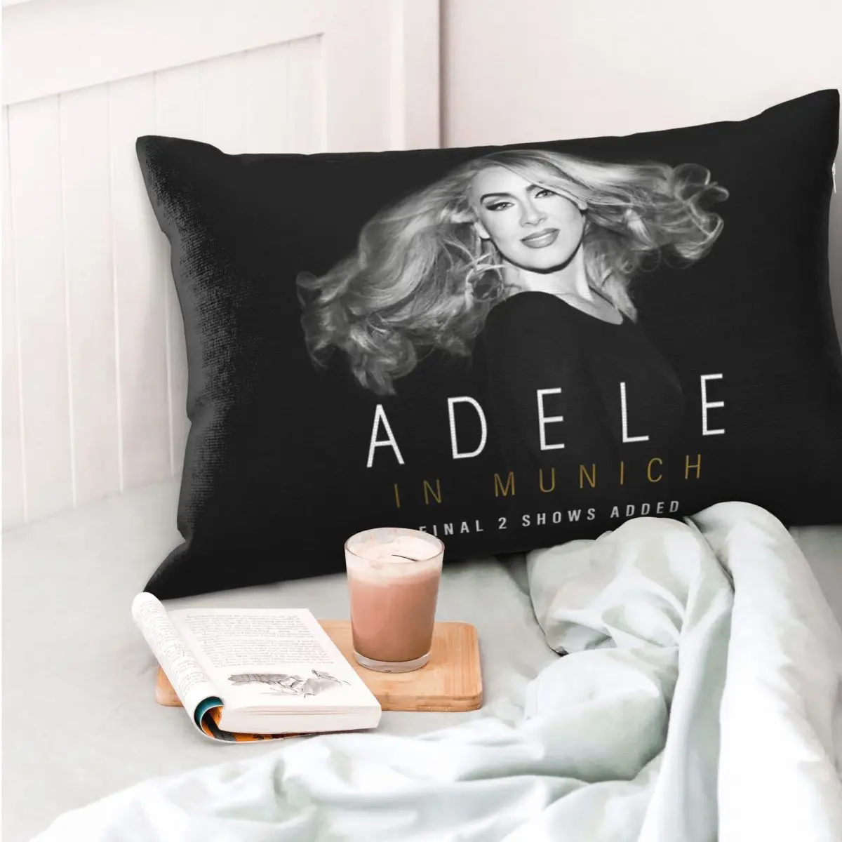 Cool Singer Adele Tour 2024 Music Album Rectangle Pillowcase Cushion Cover Decor Bedroom Bed Home Comfort Throw Pillow