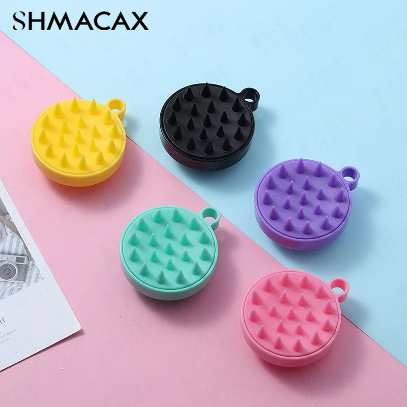 Silicone Shampoo Scalp Hair Massager Shampoo Massage Comb Bath Massage Brush Scalp Massager Hair Shower Brush Comb Care Tool