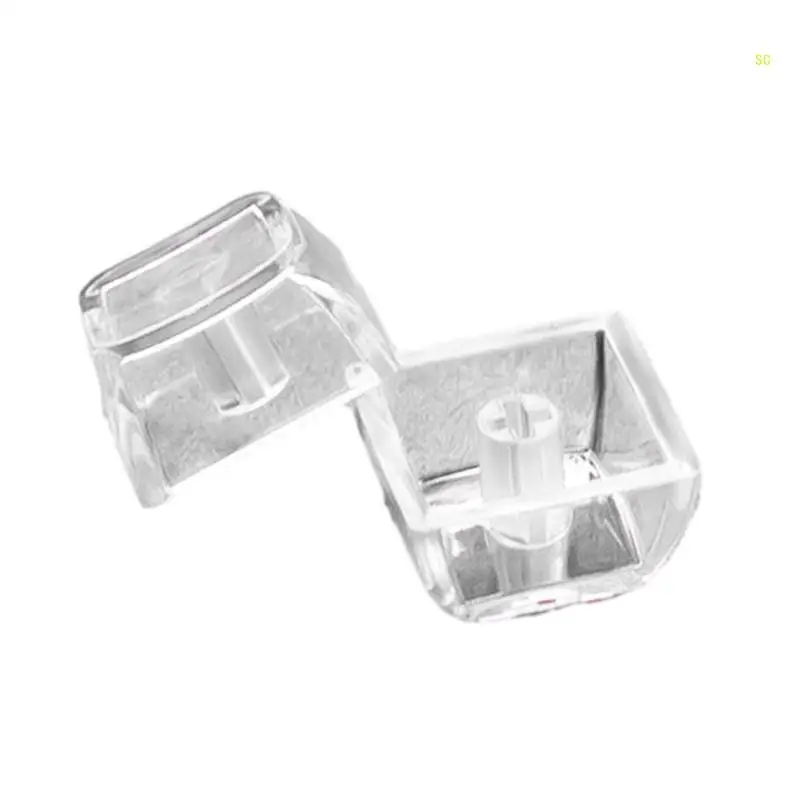 Customized XDA Fully Transparent Non Engraved Keycap Thickness 1.7mm PC Material With Transparent Support Backlit Dropshipping