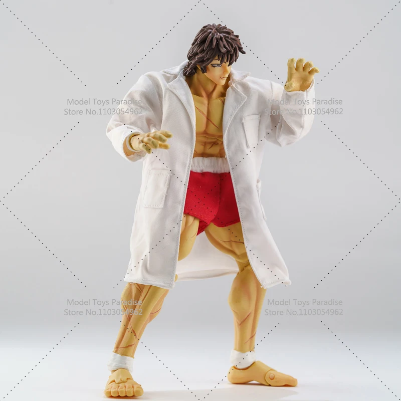 1/12 Soldier Long Short Sleeve White Gown Doctor Professional Work Uniform Fit 7inch MUFF WWE adam Action Figure Body